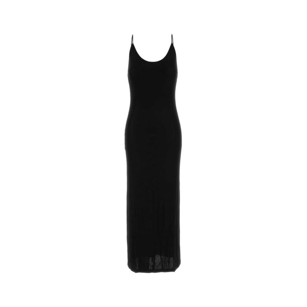 Saint Laurent Women Robe Longue Fines Br